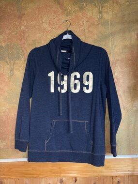 GAP ~ Navy Cowlneck Sweater